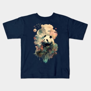 Panda Mountain Kids T-Shirt